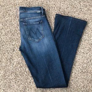 Hemmed MOTHER Jeans high waist
